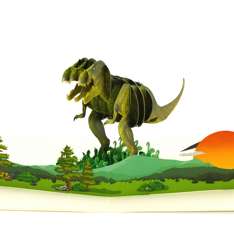 Dinosaur Pop Up Card