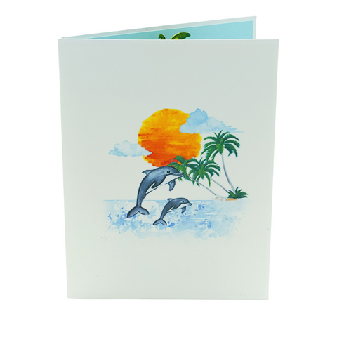 Dolphin Pop Up Card