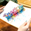 80th Birthday Pop Up Card