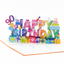 90th Birthday Pop Up Card