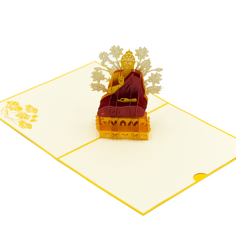 Buddha Pop Up Card