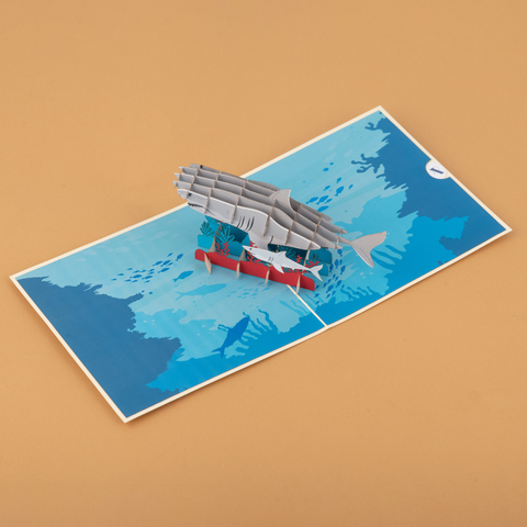 Shark Pop Up Card