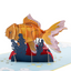 Goldfish Pop Up Card