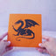 Fire Dragon Pop Up Card