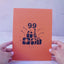 99th Birthday Pop Up Card