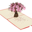 Flower Pack Pop Up Card (4cards)
