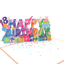 18th Birthday Pop Up Card